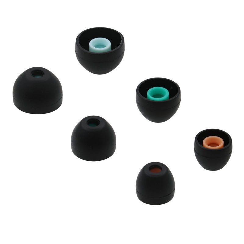 Rayker Earbud Tips Eartips Replacement for SONY In-Ear Headphone, Noise Isolation Ultra Comfort Silicone Tips , Perfect Fit in Ear Canal, 3 Pairs, S/M/L Size, Compatible with SONY - Image 1